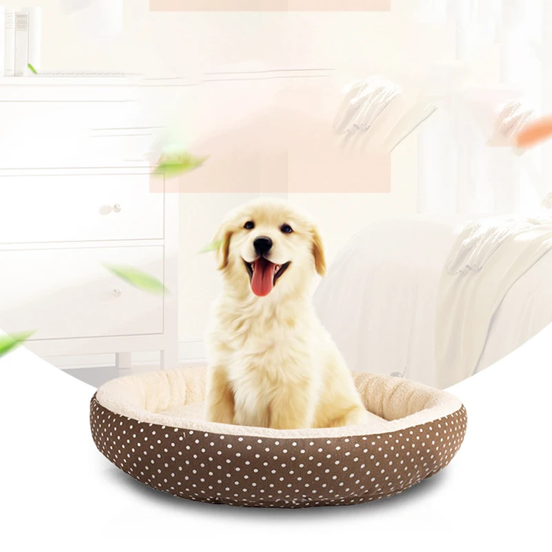 

Small Pet Dog Warming Dog House Soft Material Nest Dog Baskets Fall And Winter Warm Kennel For Cat Puppy