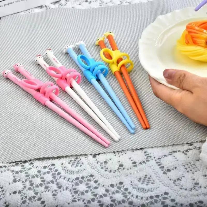 Палочки для еды Sanrio Kuromi Hello Kitty музыкальная мелодия детские палочки быстрой