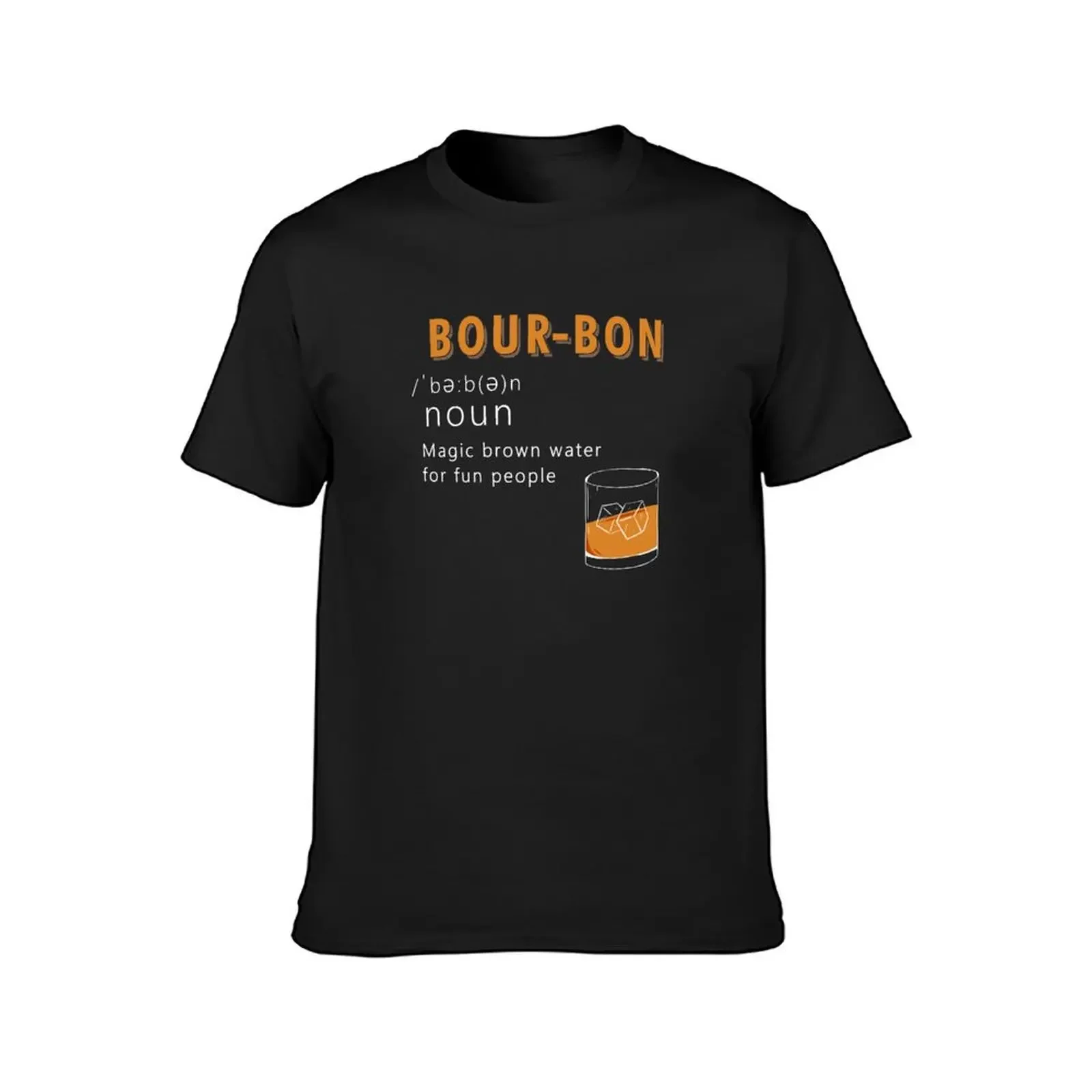 Bourbon funny defintion for whiskey drinkers vintage bourbon drink magic brown water T-Shirt