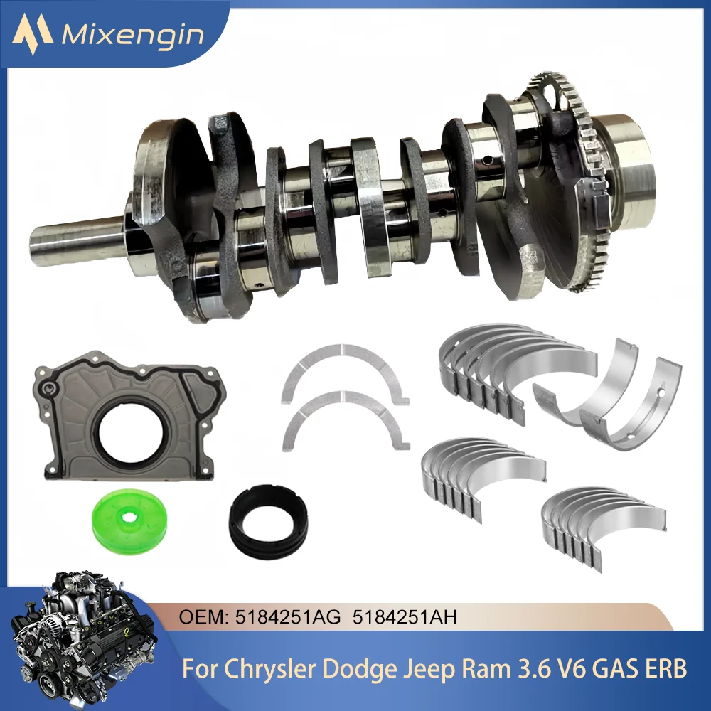 Детали двигателя Коленчатый вал и главный подшипник шатуна Комплект уплотнений