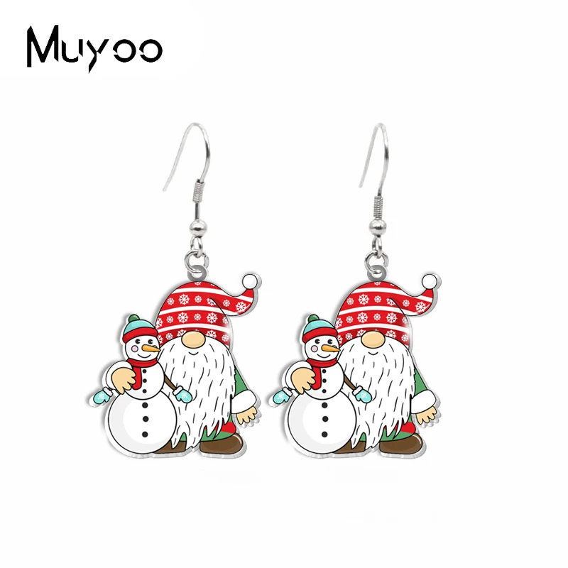 2020 новые Мультяшные гномы с рождественской елкой подарки снежный человек