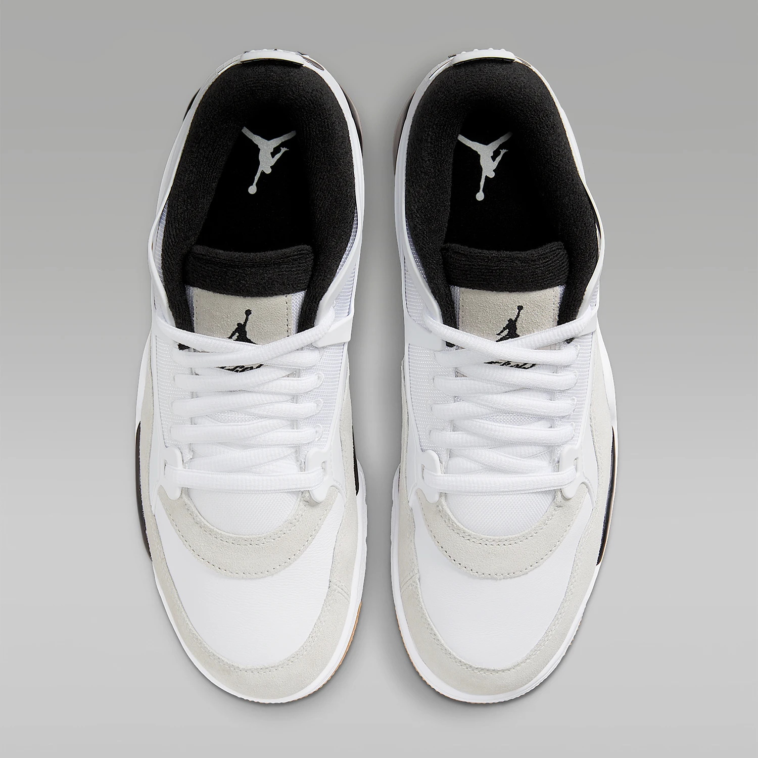 Фото Мужские баскетбольные кроссовки Nike Authentic JORDAN с воздушной подушкой и мягкой подкладкой, низкие, FQ7939-110 №4