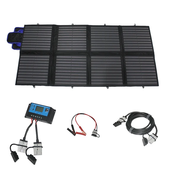 

120W folding solar blanket for laptop, system, battery on boat/yacht/car etc