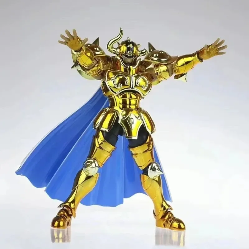 Фото В наличии CS Модель Saint Seiya Myth Cloth Ex Taurus Aludiba 24K/Золотые рыцари Зодиака Металлическая аниме-фигурка Игрушки Подарки №3