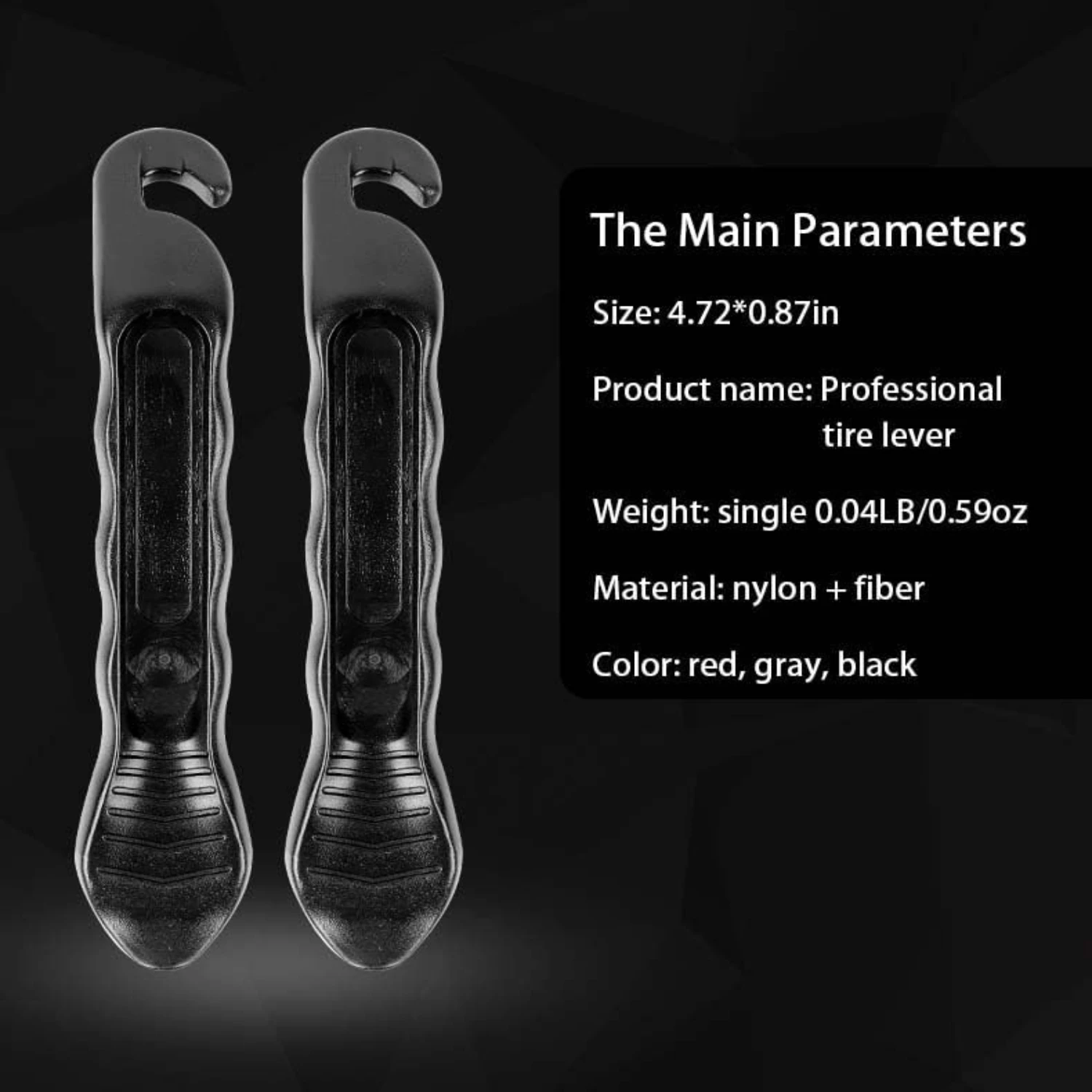 Высокопрочный набор инструментов для снятия рычага велосипедных шин из двух