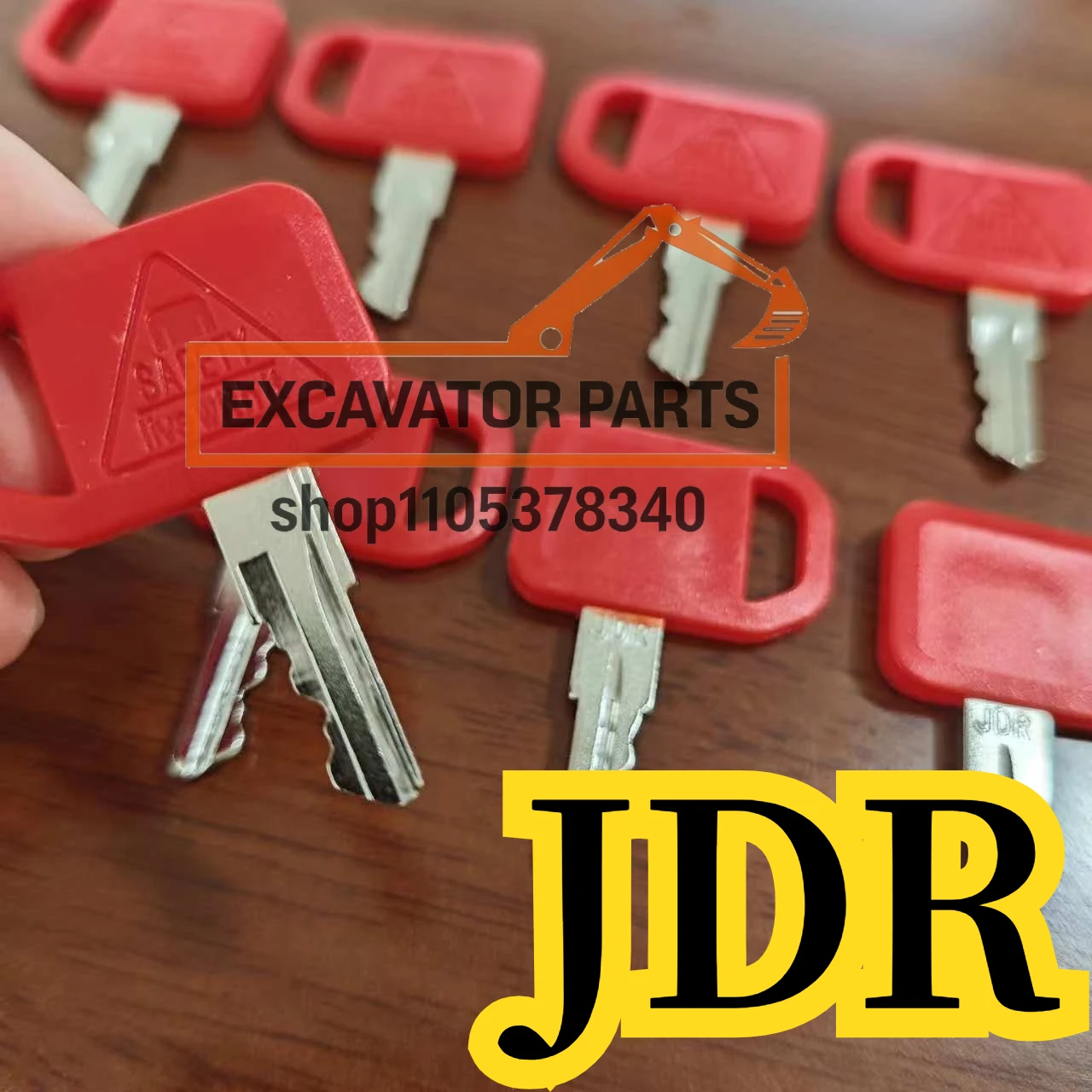 Фото Ключ зажигания для экскаватора, 50 шт., JDR Construction Equipment, AT195302, AT145929, AR51481 №1
