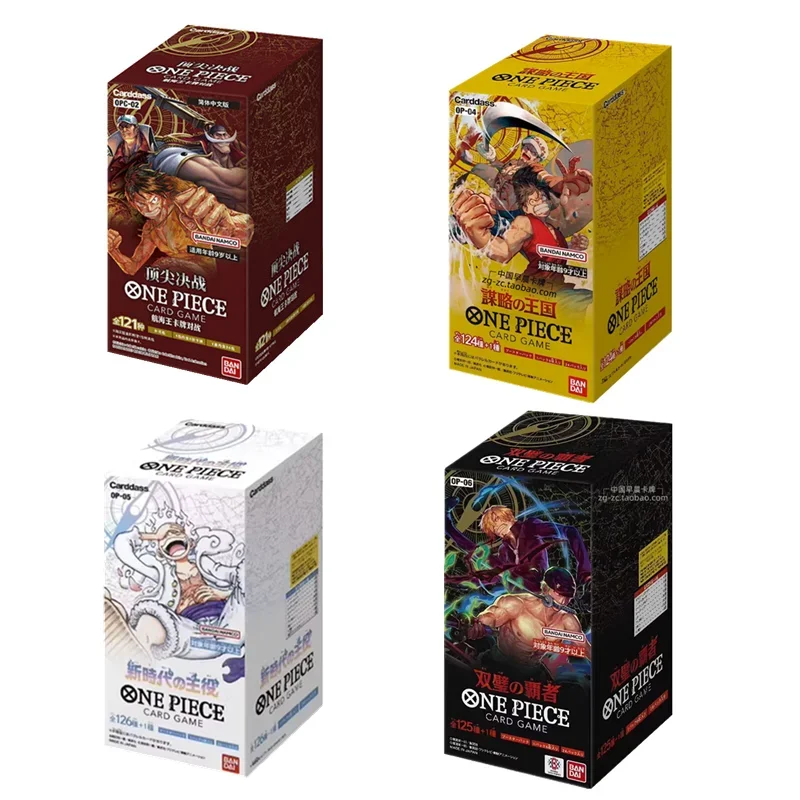 

Bandai Original Japanese Anime Booster Box One Piece Op-05/06 Awakening of The New Era Tcg Collection Card Child Toy In Stock