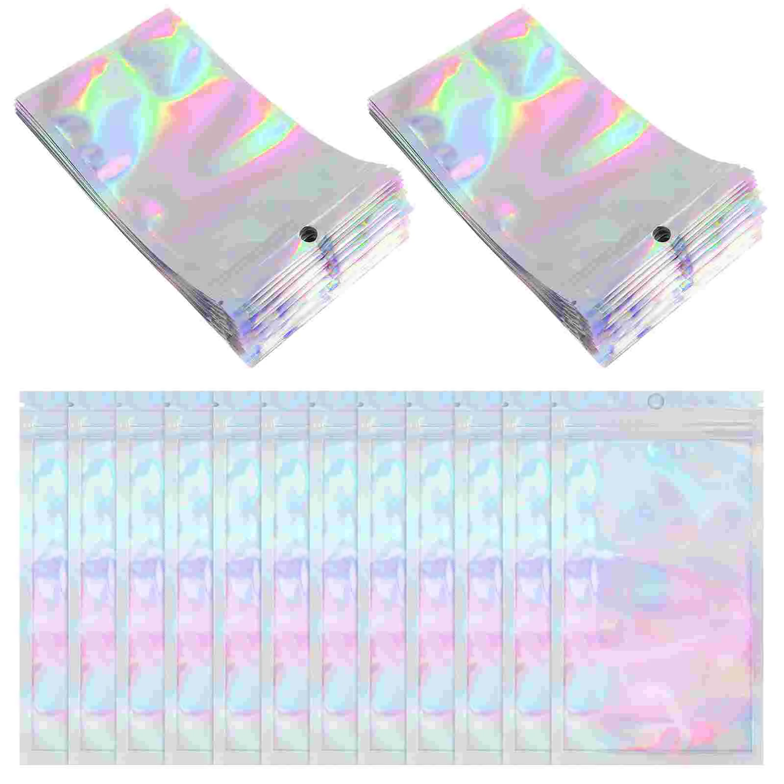 

100pcs Practical Self-sealing Convenient Storage Bags Storage Pouches for Snack