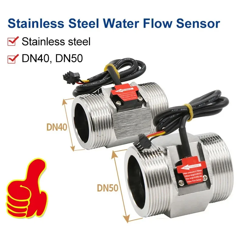Интеллектуальный расходомер, таблица, 1 дюйм, датчик расхода воды, измерение скорости потока, встроенный расходомер
