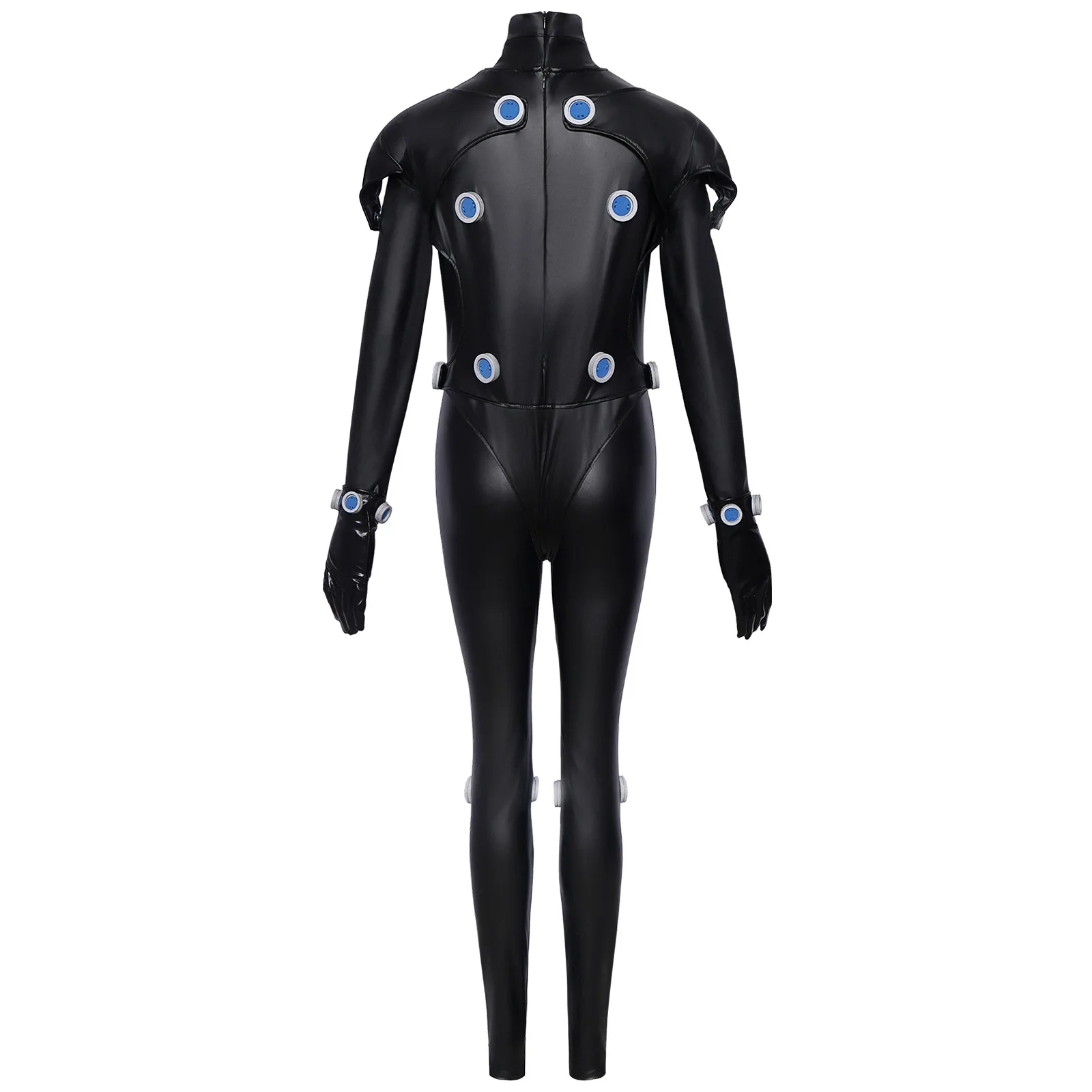 Фото Костюм-комбинезон GANTZ Battle Suit, унисекс, костюм для косплея на Хэллоуин, наряд для ролевой игры персонажа из игры, праздничный комбинезон, полный комплект. №3