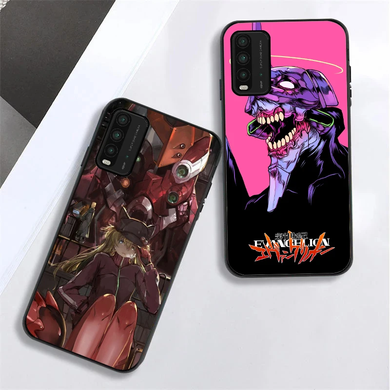 

Genesis Evangelion Anime Phone Case For Xiaomi Redmi Note 9 10 Pro MAX 5G 9T 9 9i 9AT 9A 9C Funda Back Cover Carcasa
