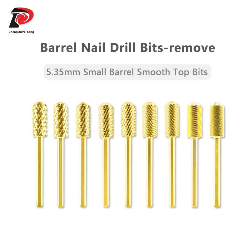 

5.35mm Small Barrel Smooth Top Bit Drill Bits Remove Gel Tools Nails