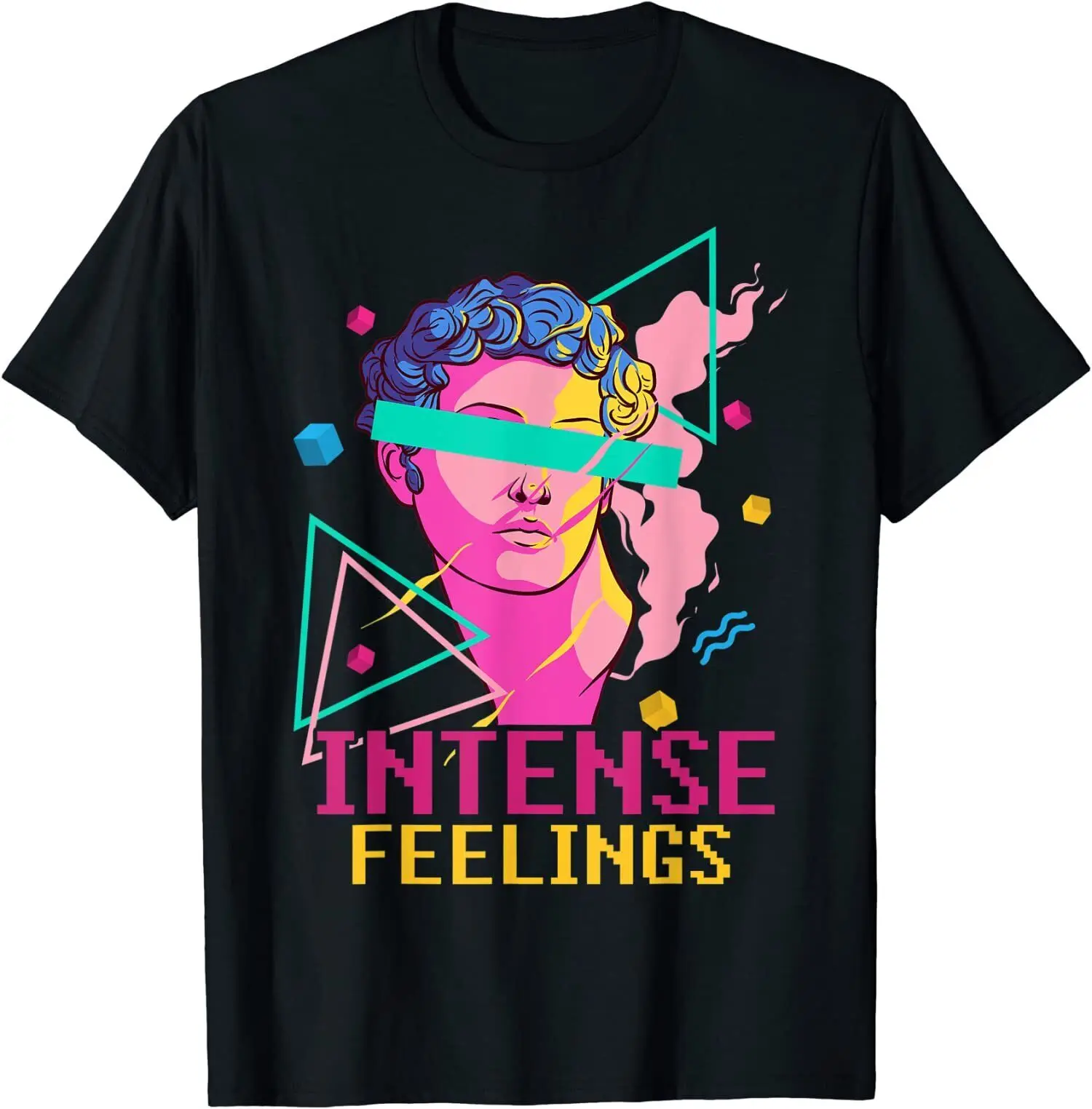 

Vaporwave Synthwave Aesthetic Retro 80s 90s O-Neck Cotton T Shirt Men CasualHigh Quality Print T Shirt Dropshipping