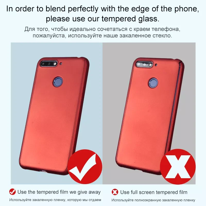 

Original 360 Full Cover Phone Case For iPhone 11 7 6 6s 8 Plus 5 5s SE PC Protective Cover For iPhone 11 Pro X XR XS Max Case W
