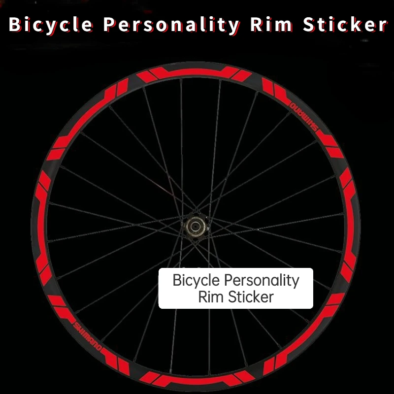 Bike Rim Stickers Road MTB Wheel Set Decal 26quot27.5quot29quot700C Cycling Reflective Stickers width 20mm Bicycle Accessories