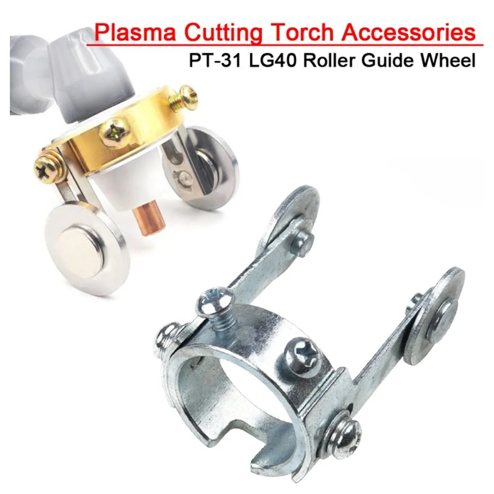 

Metal Plasma Cutter Roller Guide Wheel Steel Aluminum Torch Guider For P80 Others Linear Cutting Machine Replacement Consumables