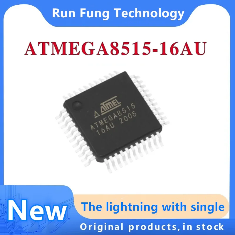 

5PCS ATMEGA8515-16AU ATMEGA8515-16A ATMEGA8515-16 ATMEGA8515 8515-16AU ATMEGA ATMEG ATME ATM AT IC MCU Chip IC MCU Chip TQFP-44
