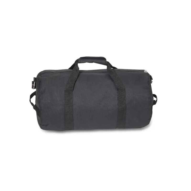 Unisex 20-Inch Round Duffel Bag Black