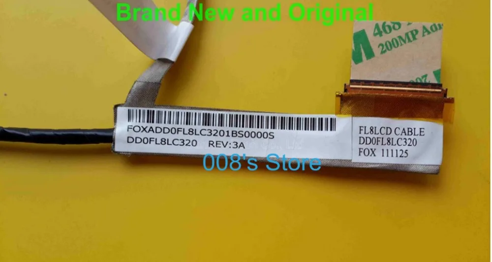 Новый светодиодный ЖК-кабель для ноутбука LENOVO Thinkpad X121E E125 X130E x120e 04W2224 экран LVDS