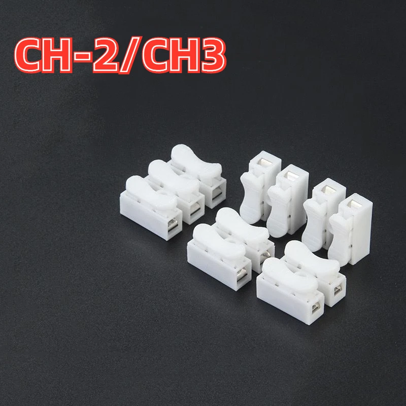 

30-100 шт., медные соединители для электрокабеля CH2 CH3