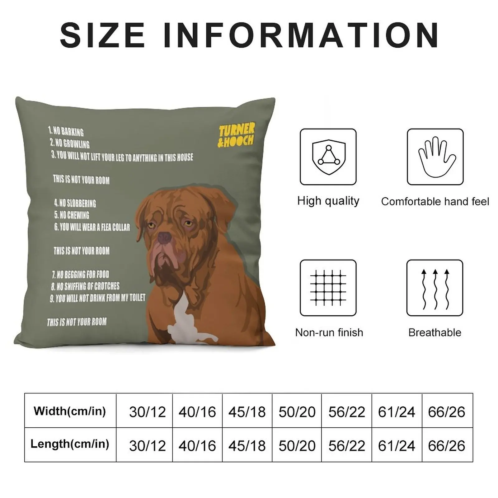 Декоративная подушка TURNER &amp HOOCH для роскошного дивана рождественская наволочка