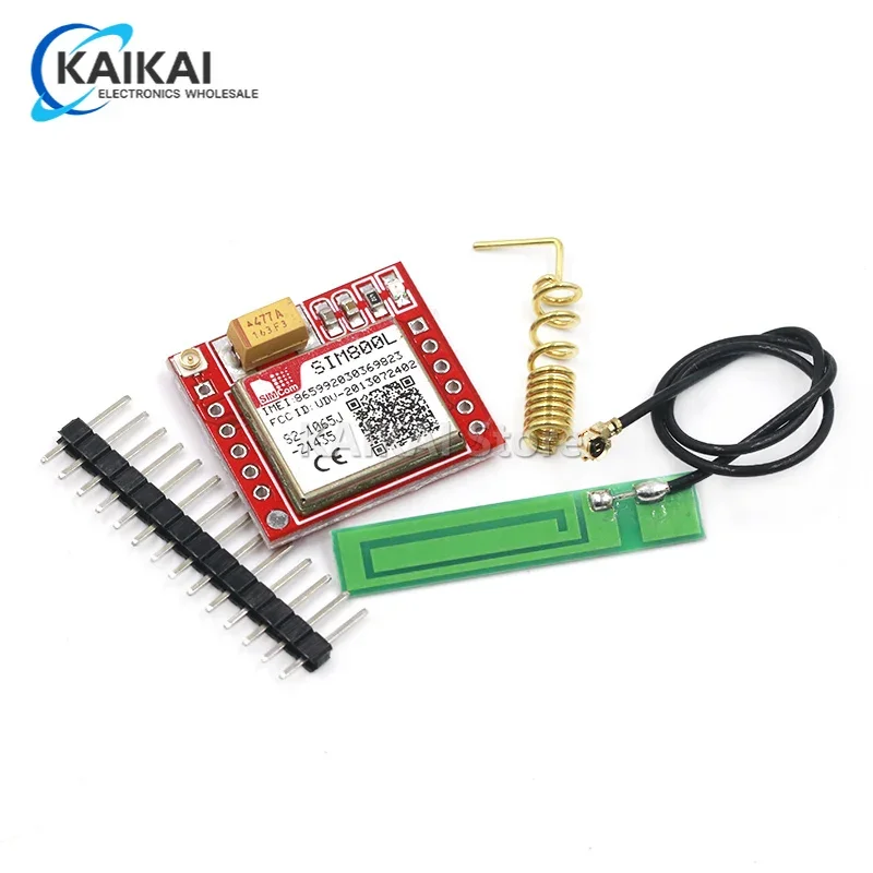 Самый маленький модуль SIM800L GPRS GSM Карта MicroSIM Основная плата Четырехдиапазонный