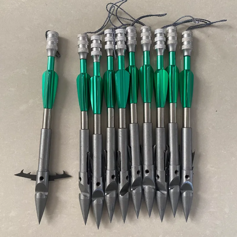 10 шт. мощный лук для стрельбы из лука, рыболовная Рогатка, стрела из ...