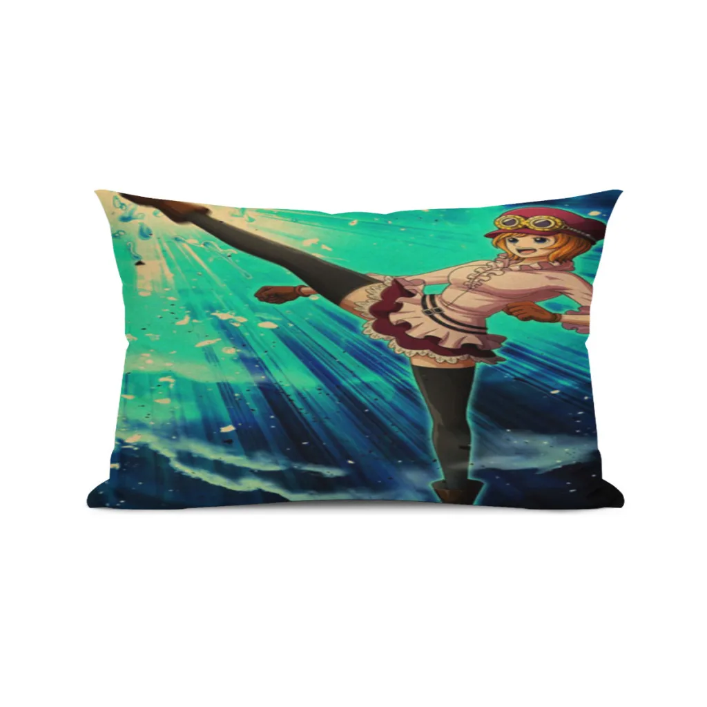 

Luffy-Straw-Hat-Pirate-ONE-PIECE-Anime-Pillowcase Pattern Dream Fashion Cushion Pillowcase Home Decor 30x50CM