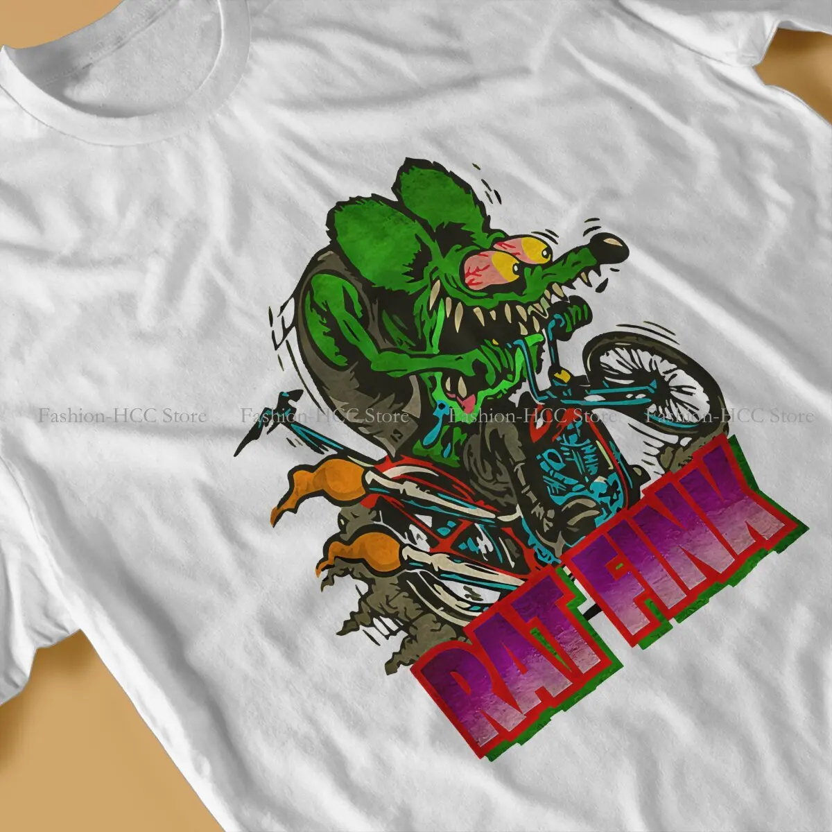 Футболка мужская из полиэстера в стиле ретро креативный удобный топ с