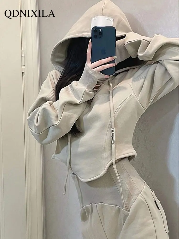 

Set Woman 2 Pieces Pants Set Spice Girls Sports Casual Set New Skinny Hooded Sweatshirt New In Matching Sets Clothes for Women