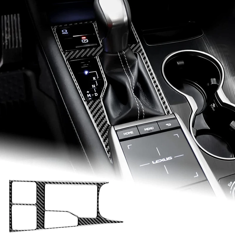 

Наклейка на рамку переключения передач центральной консоли из углеродного волокна для Lexus RX 2016 2017 2018 2019, аксессуары для интерьера