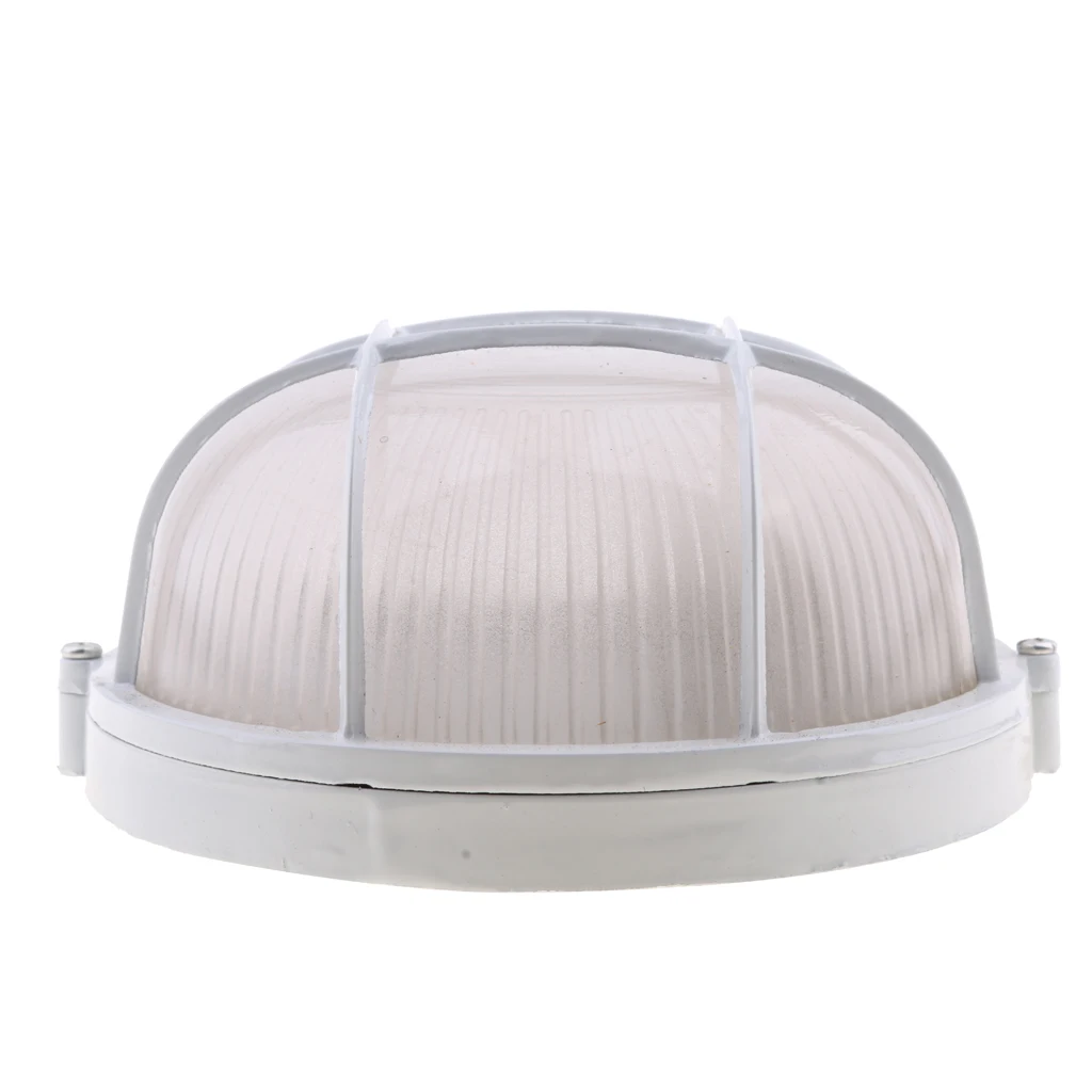 Светильник для сауны с защитой сеток - круглый/овальной формы