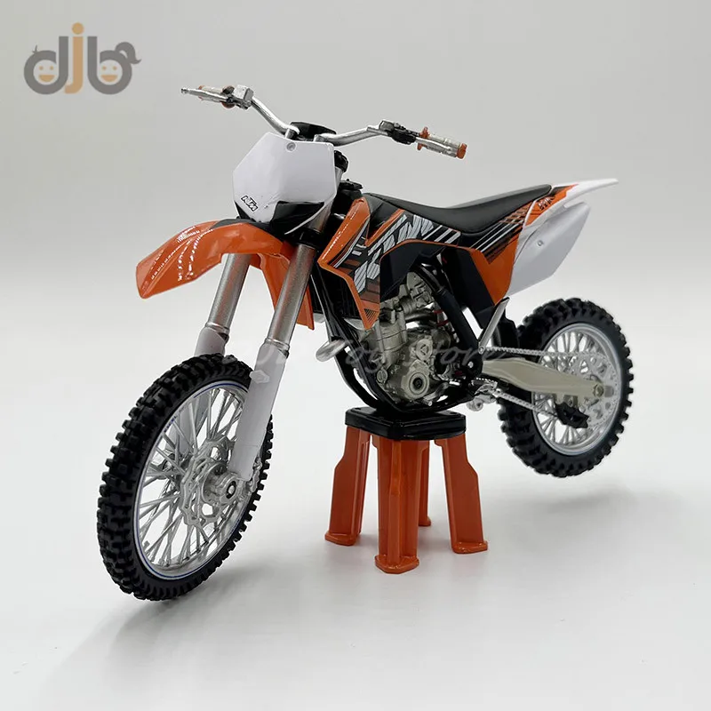 Diecast Model Toy 1:12 250 / 350 SX-F Dirt Bike Miniature Motorcycle Replica For Collection images - 6