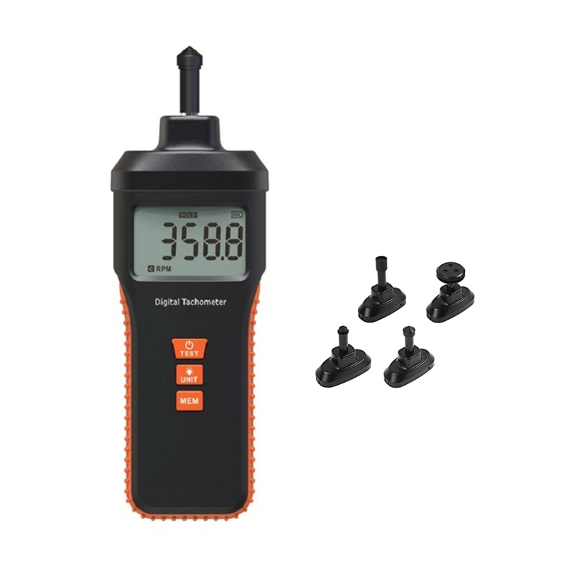 

Multimeter With Smart Touch Screen Black & Orange 6000 Counts Digital Multimeter Tests Voltage Current Frequency TRMS