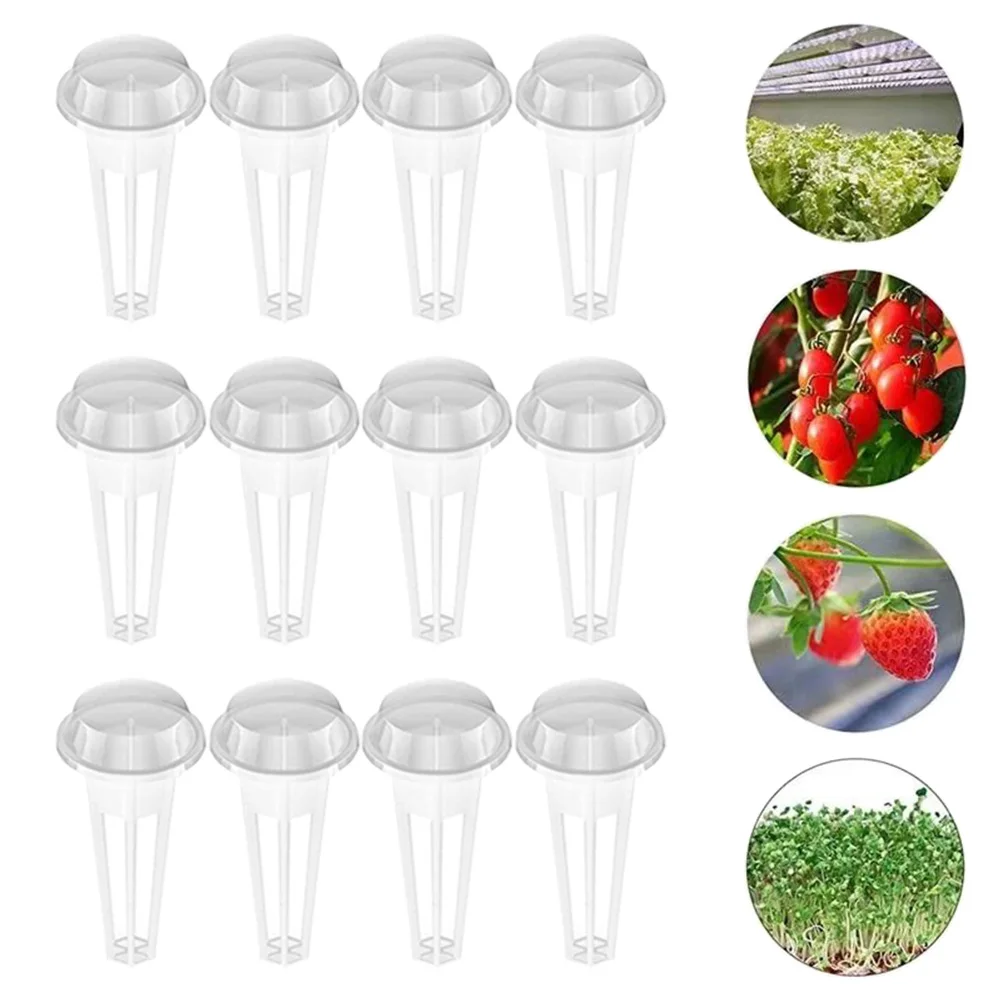

12/50PCS Replacement Grow Baskets And Grow Domes Hydroponic Plant Growing Container For AeroGarden Garden Accessories