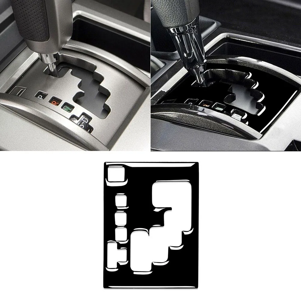 

Auto Interior Gear Shift Panel Cover For Toyota For 4Runner 2010-2020 Shift Gear Panel Trim Frame Cover Moulding