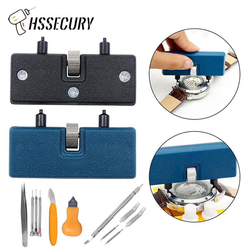 

Watch Opener Back Cover Press Closer Remover Screw Wrench Adjustable For Battery Remover Portable Watch Repair Watchmaking Tools