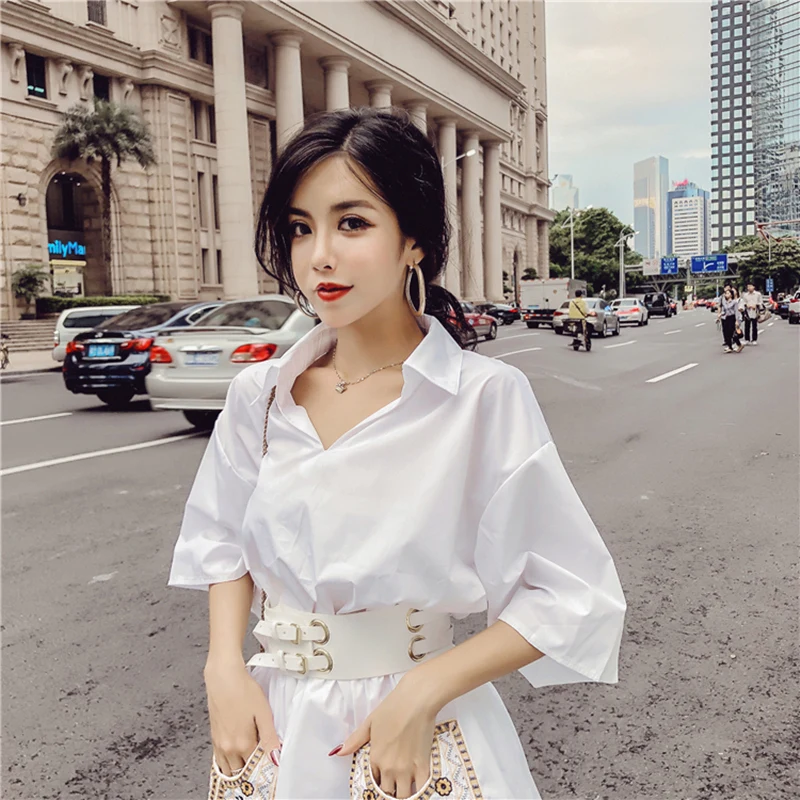 Женское платье с цветочной вышивкой белое повседневное элегантное свободное