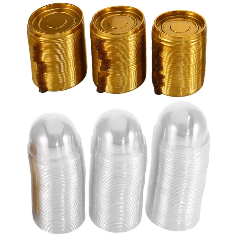 

150 шт., прозрачный пластиковый контейнер для маффинов