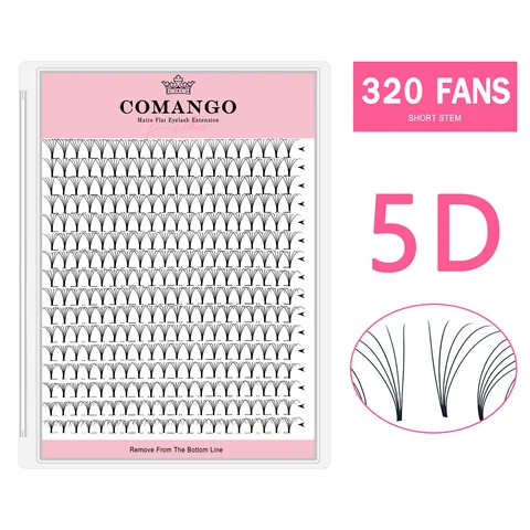 CoMango Wispy готовые веера ресниц 3-10D