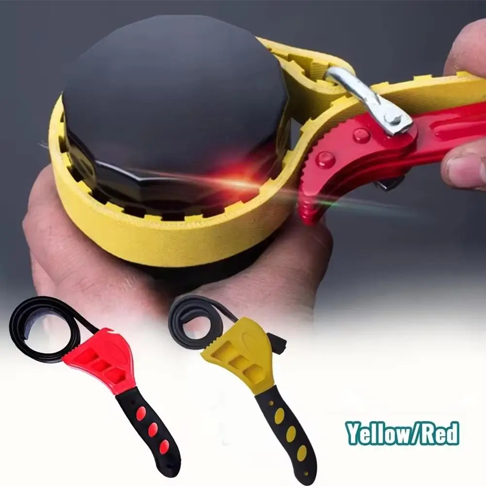 Многофункциональный ременный ключ пластиковая регулируемая открывалка для