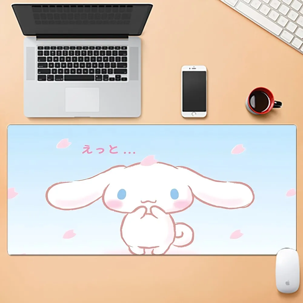Фото Kawaii Cinnamon Roll Коврик для мыши Коврик для мыши Новые поступления Большой игровой коврик для мыши L XL XXL Размер коврика для геймерской мыши для клавиатур Коврик №2