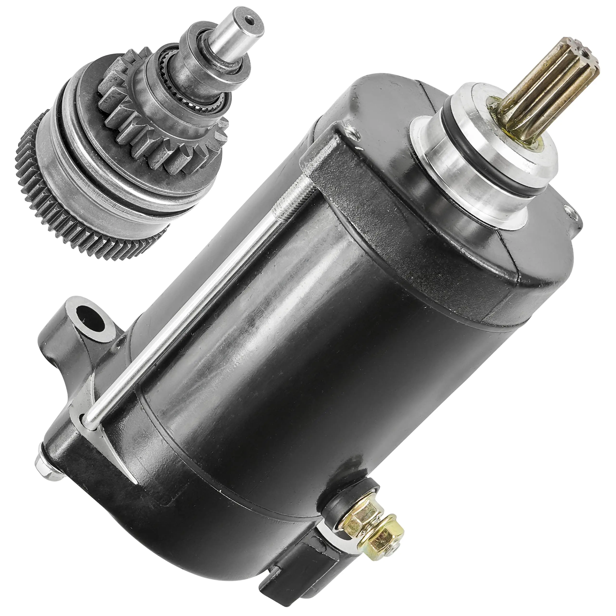 

Комплект из 2 предметов: стартер и Bendix, совместимый с Yamaha Waverunner SuperJet 700 XL700 Wave Raider Blaster 6M6-81800-10