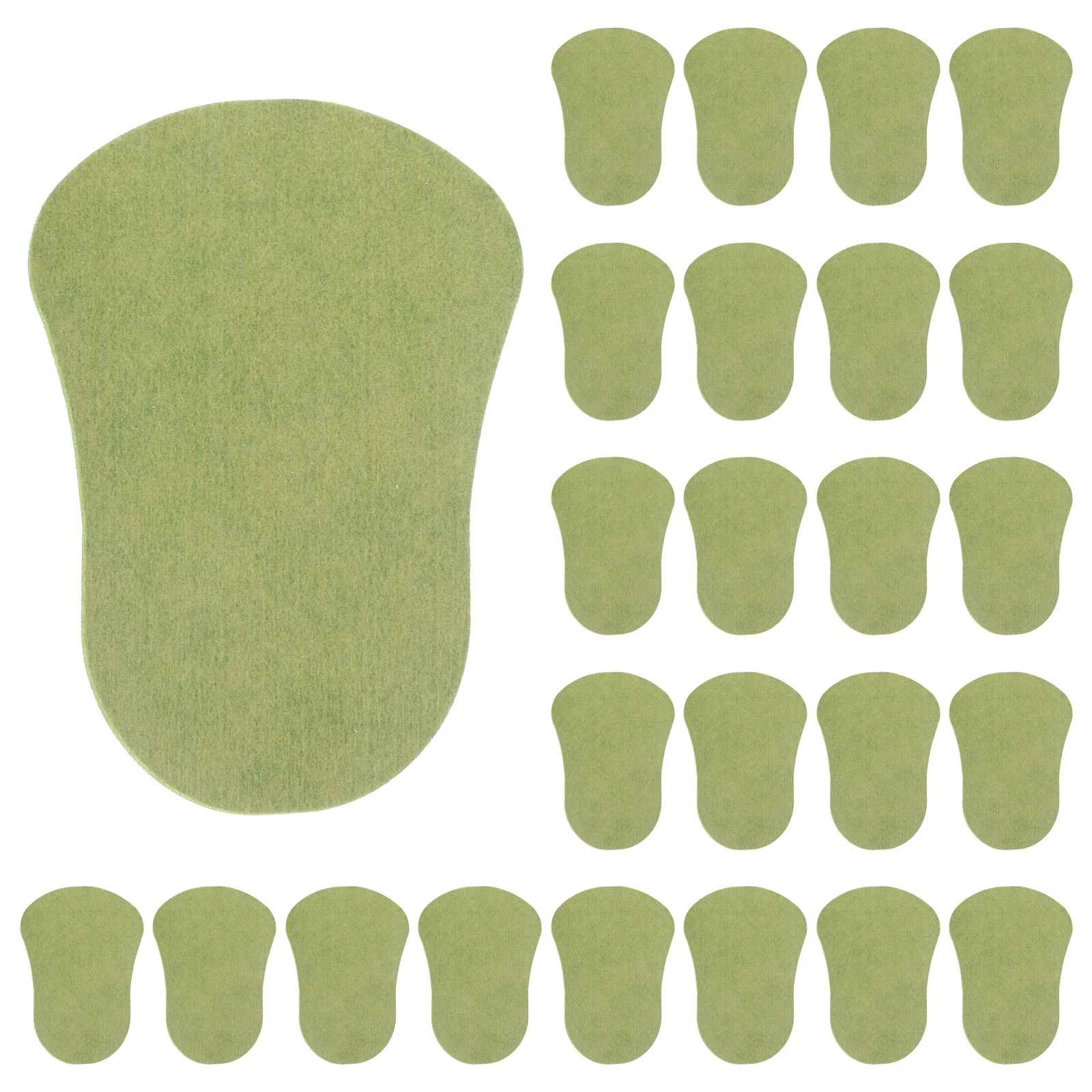 

32 Pcs Foot Self-adhesive Paste Artemisia Foot Care Products Skz Stickers Foot Patch Dehumidifying Moxibustion Herbal Patch