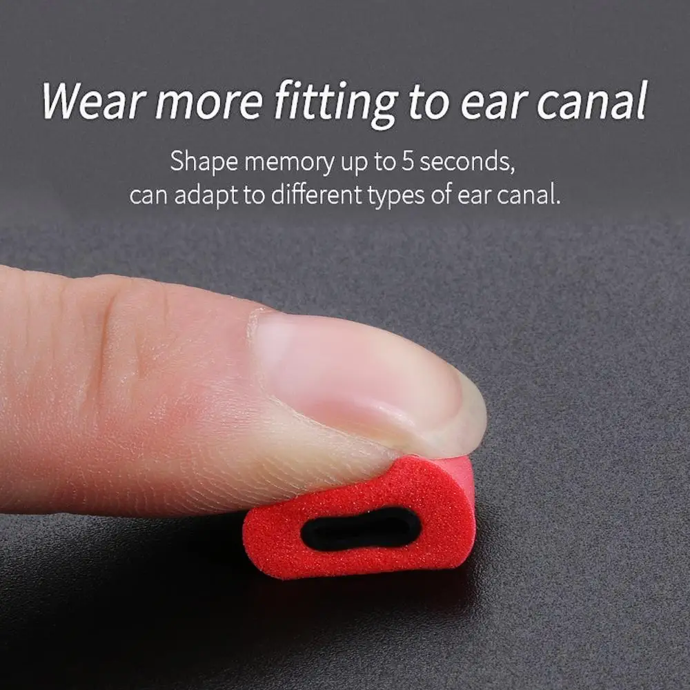 

3 Pairs Replacement Comfortable Noise Isolating In-Ear Eartips Ear Tips Memory Foam Ear Pads