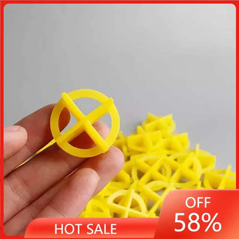 

Double Size Tile Cross Wedge Positioning Leveling System for Floor Wall Tile Gap Leveling System Construction Tool