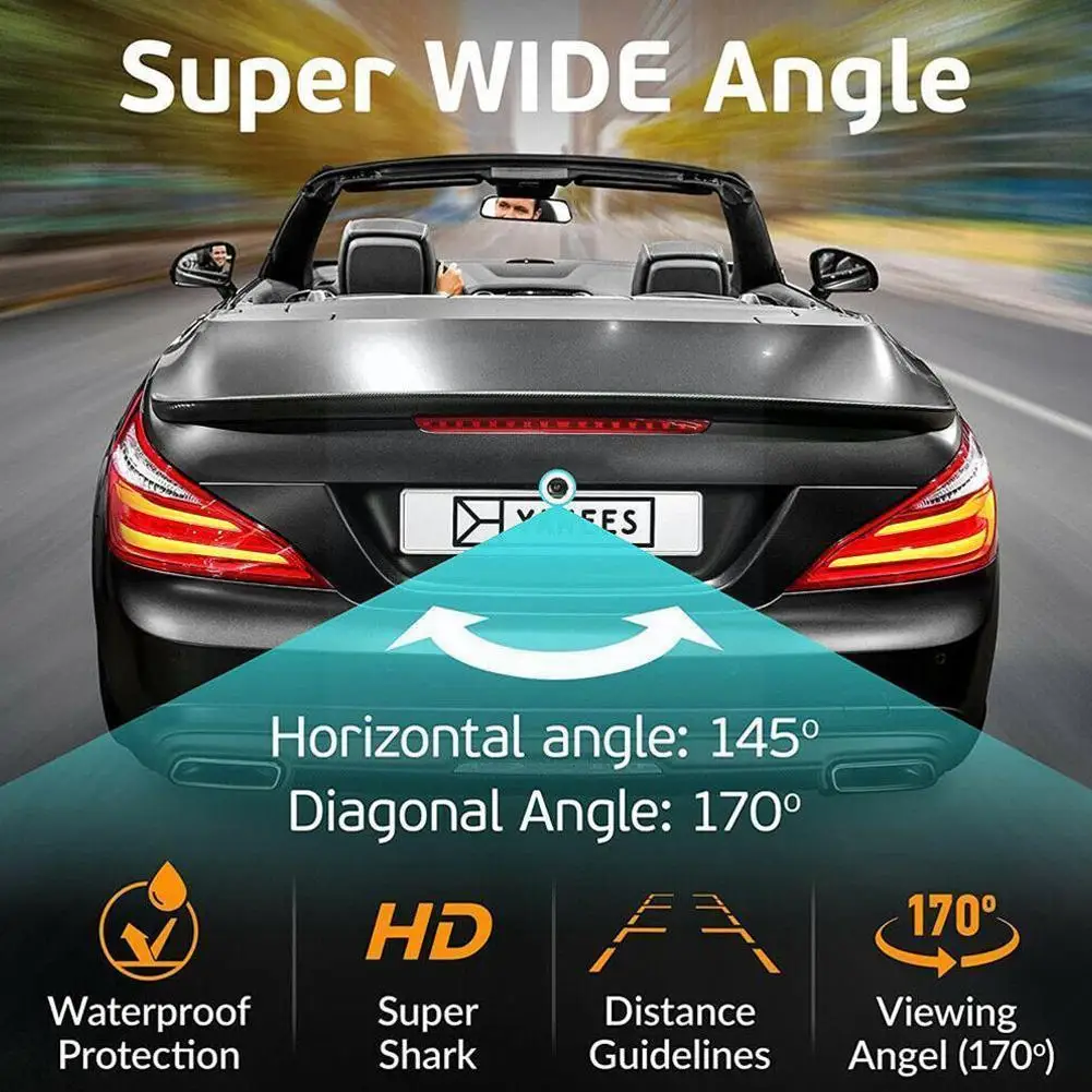 

Hot Sale Car Rear View Camera CCD Rear View Reversing Waterproof Camera Night Vision IP67 Camera J2M3