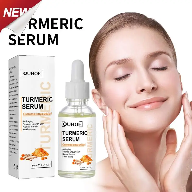 

Turmeric Lemon Oil Skin Glow To Lightening Tumeric Serum Anti Aging Acne Dark Patch Skincare Ginger Face Whitening Essential Oil