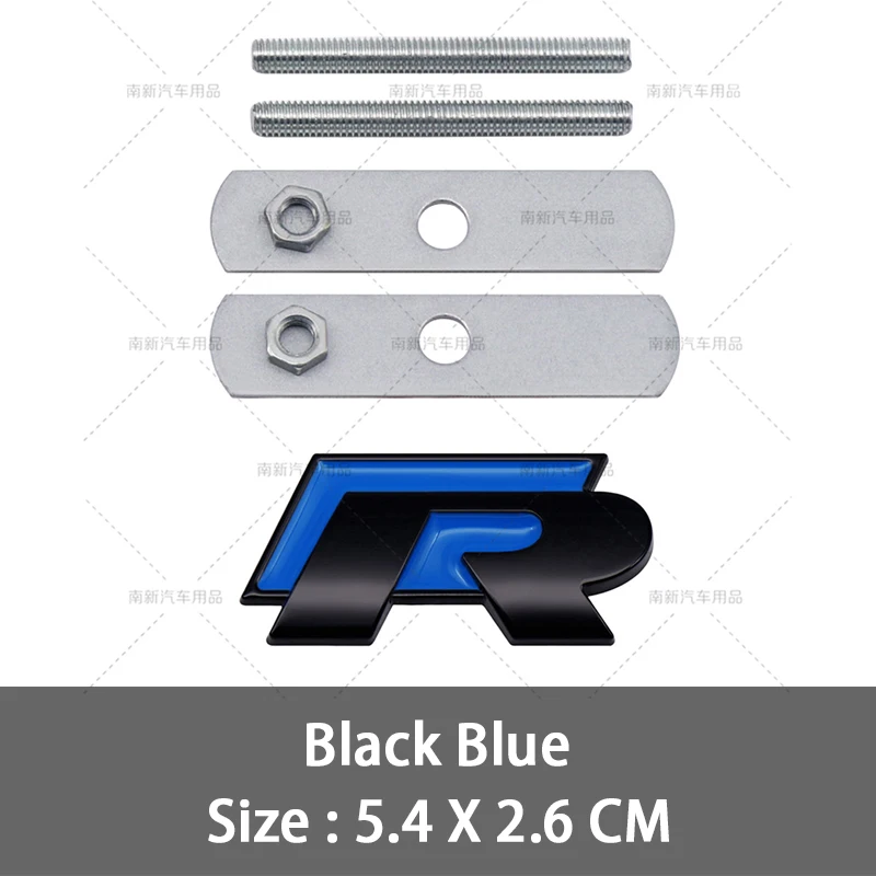 

3D металлический значок Rline, эмблема R Line, гриль, передний капот, автомобильные наклейки для VW Golf 6 7 8 MK6 MK7 MK8 Tiguan Magotan Lavida Lamando