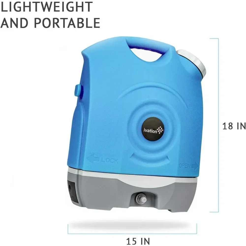 Многофункциональный портативный распылитель Ivation с резервуаром для воды